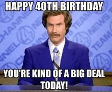 Image result for 40 Birthday Funny