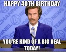Image result for Adult 40th Birthday Memes