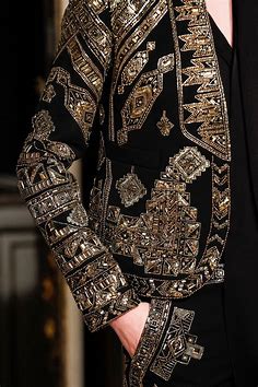 Beaaded Jacket from Emilio Pucci, Fall 2014 Ready-to-Wear | Fashion, Couture fashion, Fashion details