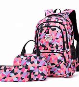 Image result for Girls School Backpacks and Lunch Bags