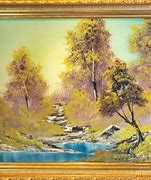 Image result for A Walk in the Woods Bob Ross Painting