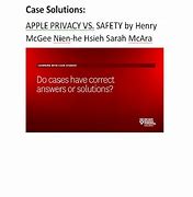 Image result for iPhone Privacy vs Safety Case Study