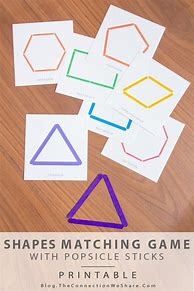 Image result for Shape Matching Activities