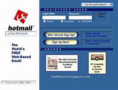 Image result for Before Hotmail