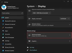 Image result for Advanced Display Settings Windows 1.0