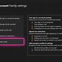 Image result for Xbox Family Settings