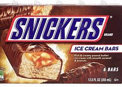 Image result for Snickers Peanut Butter Ice Cream Bar