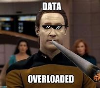 Image result for Data Overload Meme