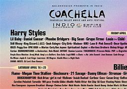 Image result for Coachella 23 Line Up