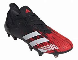 Image result for Adidas Predator Black and Red