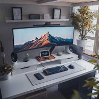 Image result for Desk Set Up