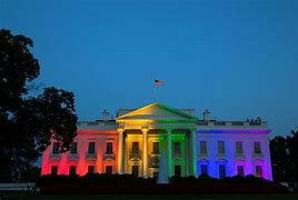 Image result for White House Rainbow Colors