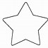 Image result for White 5 Point Star