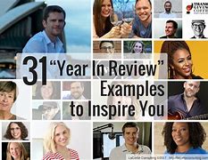 Image result for Year in Review Examples