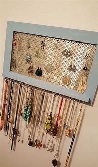 Image result for DIY Jewelry Storage