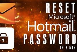 Image result for Hotmail Password Reset