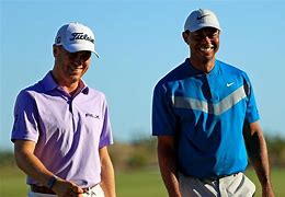 Image result for Tiger Woods and Justin Thomas