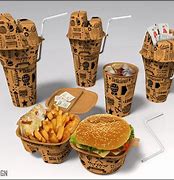 Image result for Fast Food Packaging Design