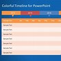 Image result for Blank Colorful Timeline