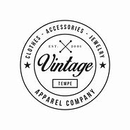 Image result for Vintage Clothing Logo