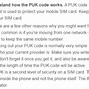 Image result for Puk Code to Unlock iPhone