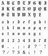 Image result for English Character Lettering