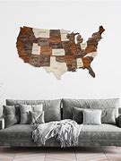 Image result for US Map Wall Art