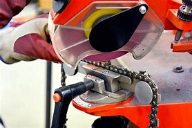 Image result for How to Sharpen Chainsaw Chain