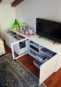 Image result for White TV Stand Modern