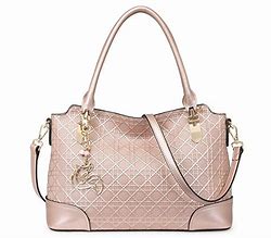 Image result for Gold and Pink Rose Purse