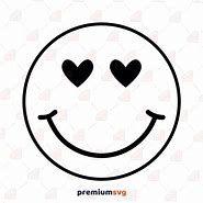 Image result for Heart Eyes Emoji SVG