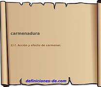 Image result for carmenadura