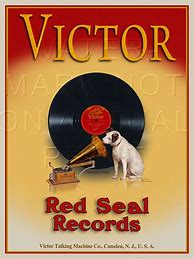 Image result for Victor Red Seal Record Speed 78 Label