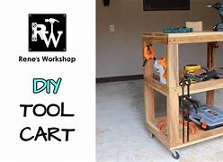 Image result for DIY Tool Cart