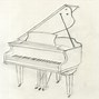 Image result for Grand Piano Drawing