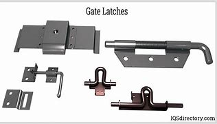Image result for Gate Bolts and Latches