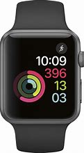 Image result for Space Gray Apple Watch with White Band
