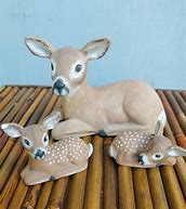 Image result for Whitetail Deer Family Figurines