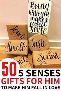 Image result for 5 Senses Gift Ideas for Him