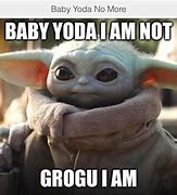 Image result for Grogu in Droid Meme