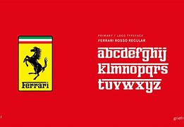 Image result for Ferrari Logo Letters