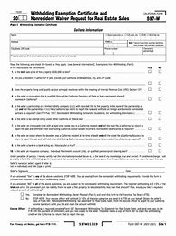 Image result for California FIRPTA Withholding Form