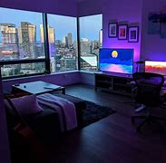 Image result for Gaming Setup with TV Over It