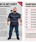 Image result for Men's Large Size in Inches