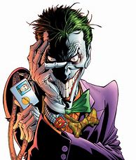 Image result for Joker Long Hair Cartoon