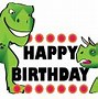 Image result for Dinosaur Birthday Cake Clip Art