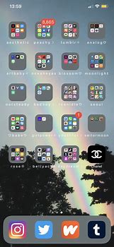 Image result for Cool Layouts for iPhone Home Screen