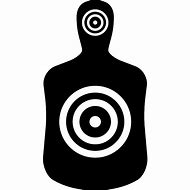 Image result for Shooting Target Vector Alll Black
