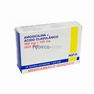 Image result for Amoxicilina Acido Clavulanico 125