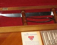 Image result for Gerber Lion Handled Fork and Knife Set